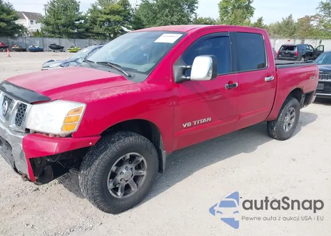 2005 Nissan Titan Se z USA, uszkodzony, nr VIN 1N6AA07B95N521198